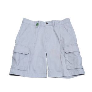 Amazon Essentials Men's 34 Tan Mid-Rise Light Khaki Cargo Shorts